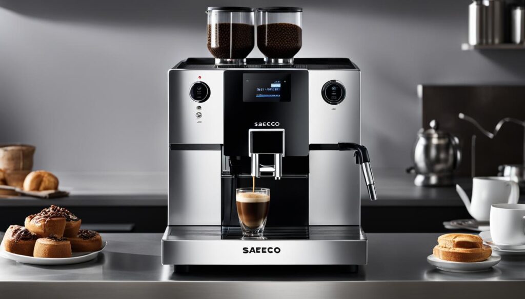 Saeco Touch Screen Coffee Machines