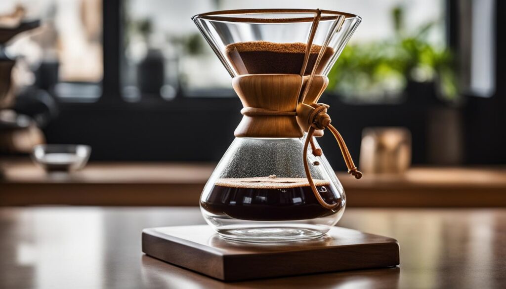 Chemex coffee maker