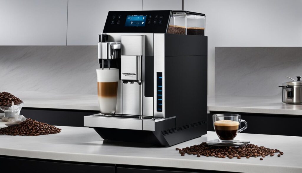 Thermador built in coffee maker highlights