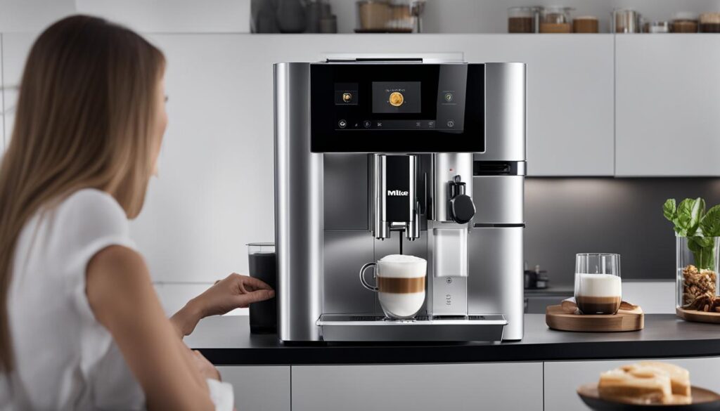 Using Miele Built-In Coffee Machine