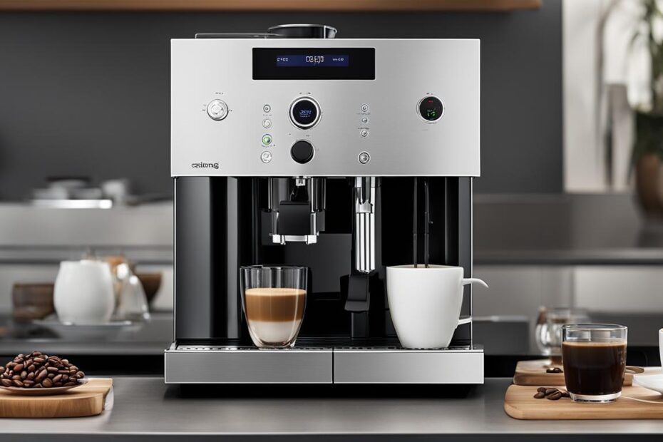 how to use a built in coffee machine